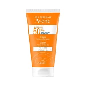THERMALE AVÉNE Crema solar facial con FPS 50+ (muy alta) para pieles secas y sensibles 50 ml.
