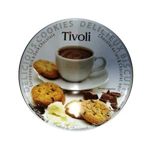 TIVOLI Galletas de chocolate con leche y chocolate negro 150 g.