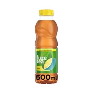 FUZE TEA Bebida té limón original botella 500 ml.