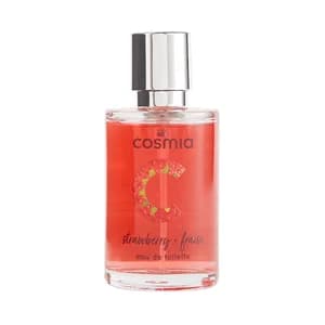COSMIA Eau de toilette para mujer con aroma a fresa COSMIA 100 ml.