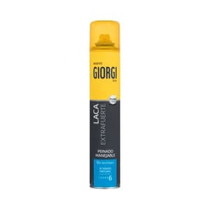GIORGI Laca extrafuerte (6) para un peinado manejable con acabado natural 300 ml.