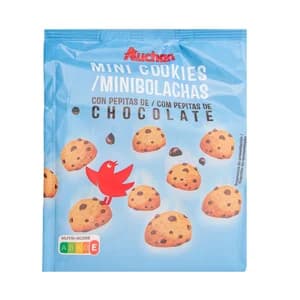 PRODUCTO ALCAMPO Galletas mini cookies con pepitas de chocolate 150 g.