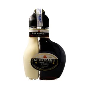 SHERIDAN"S Licor de café y chocolate SHERIDAN"S botella de 70 cl.
