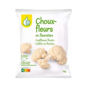 PRODUCTO ECONÓMICO ALCAMPO Coliflor congelada 1 kg.