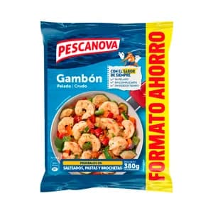 PESCANOVA Gambón pelado crudo 380 g.