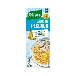KNORR Caldo de pescado pack de pastillas 12 uds. 120 g.