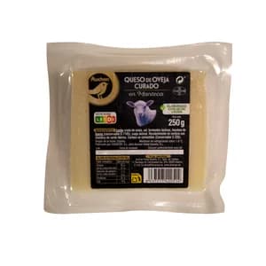 ALCAMPO GOURMET Queso de oveja curado en manteca ALCAMPO GOURMET 250 g.
