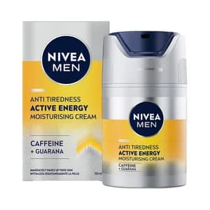 NIVEA Men Skin energy Crema faical hidratante y revitalizante especial para hombre 50 ml.
