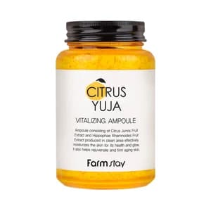FARMSTAY Citrus yuja Ampolla antiedad y rejuvenecedora, para pieles apagadas 250 ml.