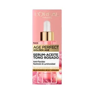 L´ORÉAL PARIS Sérum nutri-iluminador con acción anti-flacidez, para pieles maduras secas y apagadas L´ORÉAL PARIS Age perfect golden age 30 ml.