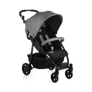 Silla de paseo para bebé hasta 15 kg, color negro, BABYNURSE Junior Y89.