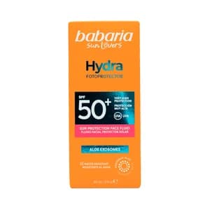 BABARIA Hydra Protector solar facial con FPS 50+ (muy alto) 40 ml.