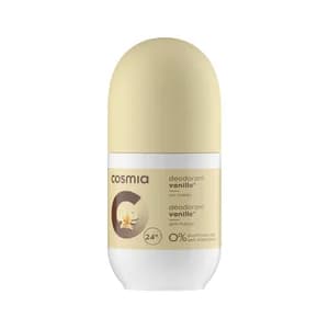 COSMIA Desodorante roll on para mujer, con fragancia a vainilla COSMIA 150 ml.