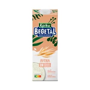 KAIKU Bebida de avena sin azúcares añadidos Begetal1 l.