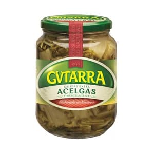 GVTARRA Acelgas troceadas de calidad extra frasco de 425 g.