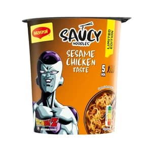 MAGGI Saucy Noodles fideos instantáneos sabor a pollo y sésamo 75 g.