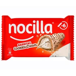 NOCILLA Barrita nocilla cookies & cream 6 uds.129g.