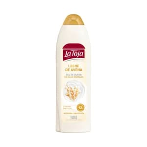 LA TOJA Gel para baño o ducha con sales minerales y leche de avena 600 ml.