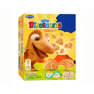 ARTIACH Galleta dinosaurus mini cereal 120 gr.
