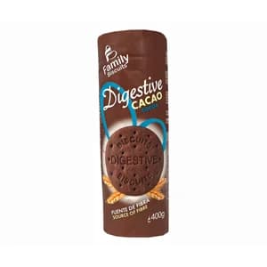FAMILY BISCUITS Galleta digestive cacao 400 gr.