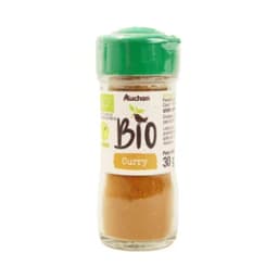 PRODUCTO ALCAMPO Bio Curry de agricultura ecológica 30 g.