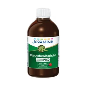 JUVAMINE Control del peso Alcachofa con sabor a frutos rojos 500 ml.