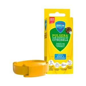 PERFUM PROTECT Pulsera para mosquitos con esencia de citronela con aroma suave y agradable PERFUM PROTECT.