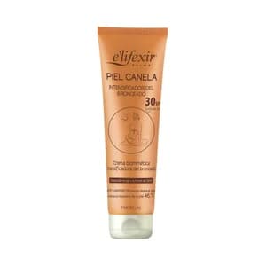 E"LIFEXIR Crema biométrica intensificadora del bronceado con FPS 30 (alto) E´LIFEXIR Piel canela 150 ml.