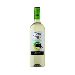 GATO NEGRO Vino blanco Sauvignon blanc elaborado en Chile botella 75 cl.