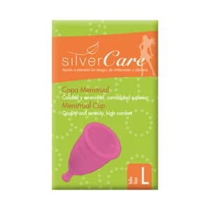 SILVERCARE Copa menstrual de talla L SILVERCARE