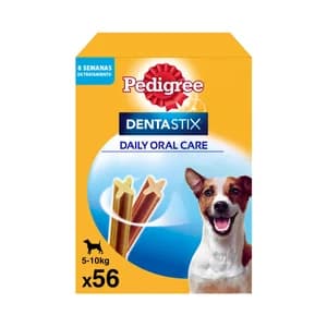 PEDIGREE Snack dental para perros hasta 10 kg PEDIGREE DENTASTICK DAILY ORAL CARE 56 uds.
