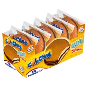 CODAN Mini conchas de chocolate 5 uds.180 g.