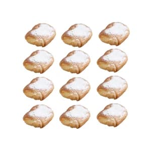 Mini napolitanas rellenas de crema, 12 uds.