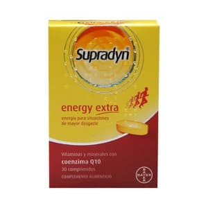 SUPRADYN Complemento alimenticio con vitaminas, minerales y coenzima Q10 SUPRADYN Energy extra 30 uds.