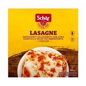 SCHÄR Lasaña de carne, elaborada sin gluten 300 g.