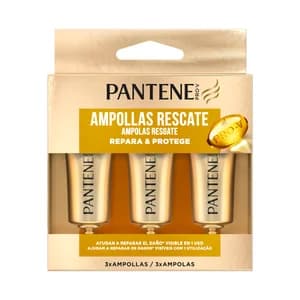 PANTENE Tratamiento intensivo en ampollas para cabellos teñidos o dañados PANTENE Repara & protege 3 x 15 ml