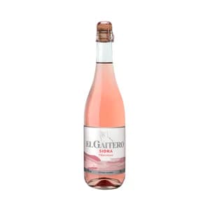 EL GAITERO Rosé Sidra rosada espumosa botella 75 cl.