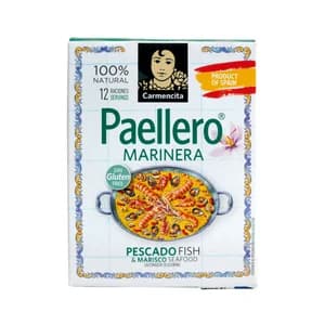 CARMENCITA Sazonador para paella a la marinera caja de 12 g.