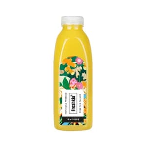 FRESHKIA Zumo refrigerado de jengibre 750 ml.