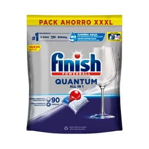 FINSH QUANTUM Detergente para lavavajillas FINISH QUANTUM 90 uds. 1550 g.