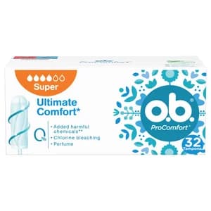 O.B. Pro comfort Tampones super 32 uds.