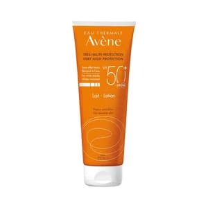 THERMALE AVÉNE Leche solar protectora con FPS 50+, para pieles sensibles 250 ml.