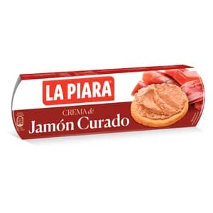 LA PIARA Crema de jamón curado 3 x 75 gr.