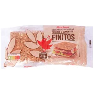 PRODUCTO ALCAMPO Finitos Pan semillas y cereales 310 g.