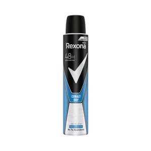 REXONA Desodorante en spray para hombre con secado rápido REXONA Cobalt dry 200 ml.