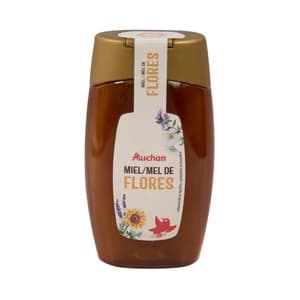 PRODUCTO ALCAMPO Miel de flores con dosificador anti goteo 500 g.