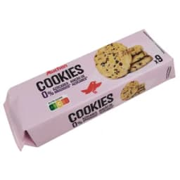 PRODUCTO ALCAMPO Galletas con pepitas de chocolate 0% azúcares añadidos 135 g.