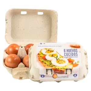 LA HUERTA DE GALLOCANTA Huevo cocidos medianos 6 unidades