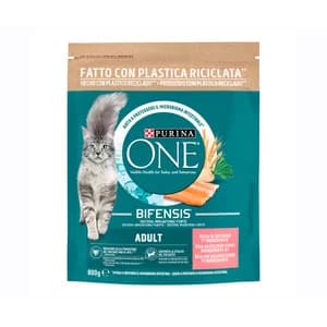 PURINA ONE Pienso para gatos adulto a base de salmón 800 g.