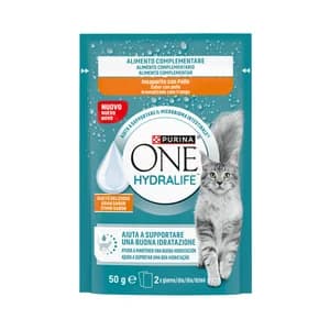 PURINA Snack de gato liquido pollo one hydralife 50g